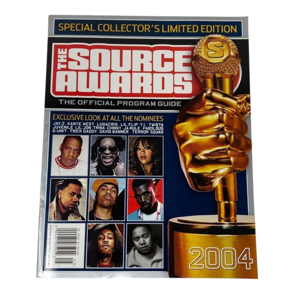 The Source‎ Awards 2004 Collector's Edition Magazine Official Program Guide